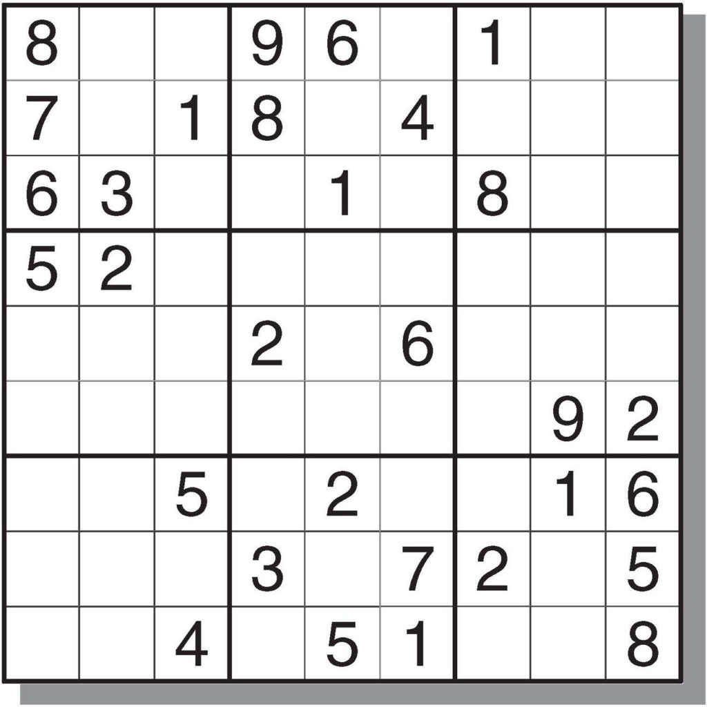 Your Image Printables Source Sudoku Sudoku Puzzles